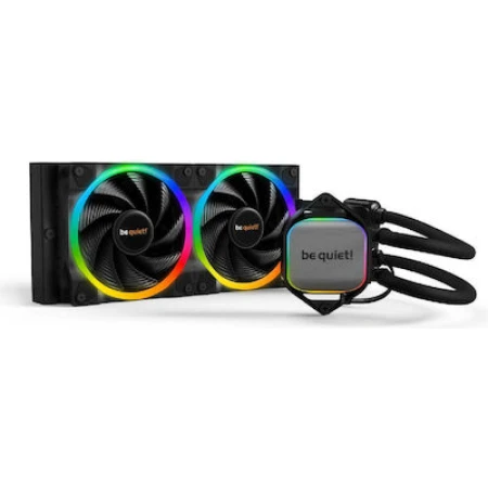 Be Quiet Pure Loop 2 FX Υδρόψυξη Επεξεργαστή Διπλού Ανεμιστήρα 120mm για Socket AM4/AM5/1700/1200/115x με ARGB Φωτισμό
