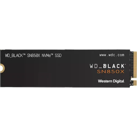 Western Digital Black SN850X W/o Heatsink SSD 2TB M.2 NVMe PCI Express 4.0
