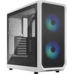 Fractal Design Focus 2 Gaming Midi Tower Κουτί Υπολογιστή με Πλαϊνό Παράθυρο RGB White - Image 1