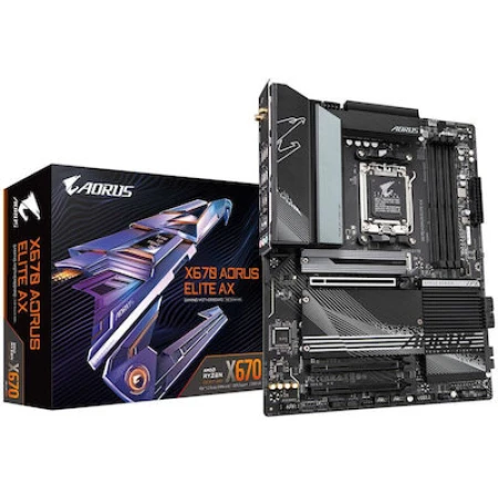 Gigabyte X670 Aorus Elite AX (rev. 1.0) Motherboard ATX με AMD AM5 Socket