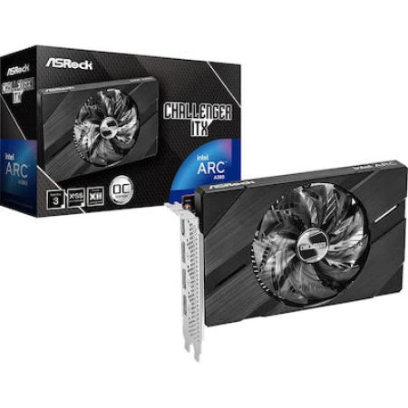 ASRock ARC A380 6GB GDDR6 Challenger ITX OC 
 90-GA3KZZ-00UANF