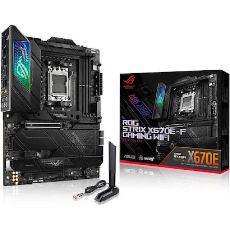 Asus Rog Strix X670E-F Gaming WiFi Motherboard ATX με AMD AM5 Socket
