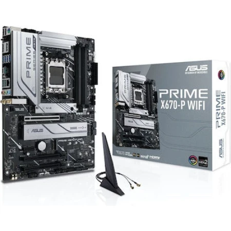 Asus Prime X670-P WiFi Motherboard ATX με AMD AM5 Socket