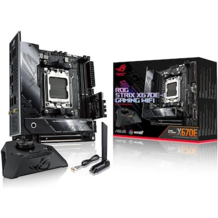 Asus ROG STRIX X670E-I Gaming WIFI Motherboard Mini ITX με AMD AM5 Socket