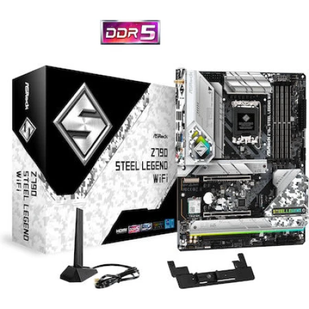 ASRock Z790 Steel Legend Wifi Motherboard ATX με Intel 1700 Socket