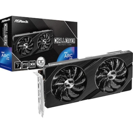 ASRock ARC A750 8GB GDDR6 Challenger D OC 
 90-GA3HZZ-00UANF