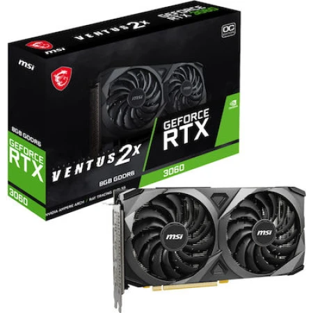 MSI GeForce RTX 3060 8GB GDDR6 Ventus 2X OC 
 V397-644R