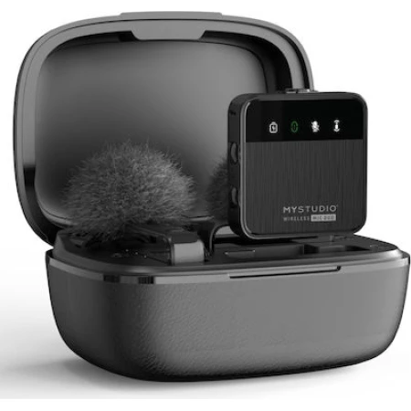 EasyPix Ασύρματο Μικρόφωνο MyStudio MIC DUO Πέτου / Χειρός Φωνής