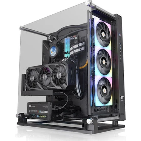 Thermaltake Core P3 TG Pro Gaming Midi Tower Κουτί Υπολογιστή με Πλαϊνό Παράθυρο Μαύρο