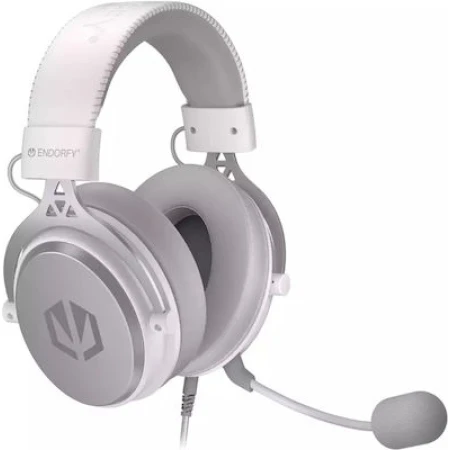 Endorfy VIRO Over Ear Gaming Headset με σύνδεση 3.5mm Onyx White
