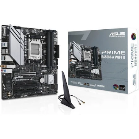 Asus Prime B650M-A WIFI II Motherboard Micro ATX με AMD AM5 Socket