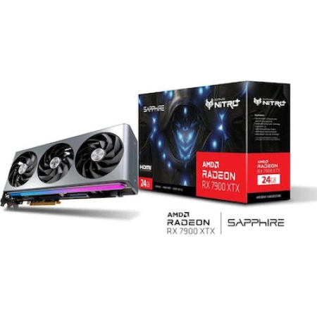 Sapphire Radeon RX 7900 XTX 24GB GDDR6 Nitro+ Vapor-X 
 11322-01-40G