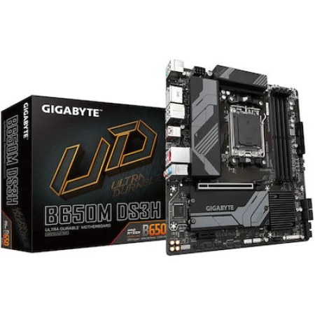 Gigabyte B650M DS3H Motherboard Micro ATX με AMD AM5 Socket