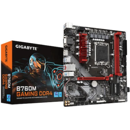 Gigabyte B760M Gaming DDR4 (rev. 1.0) Motherboard Micro ATX με Intel 1700 Socket