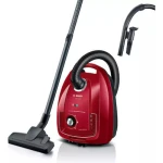 Bosch BGB38RD2 Ηλεκτρική Σκούπα 600W με Σακούλα 4lt Κόκκινη - Image 1