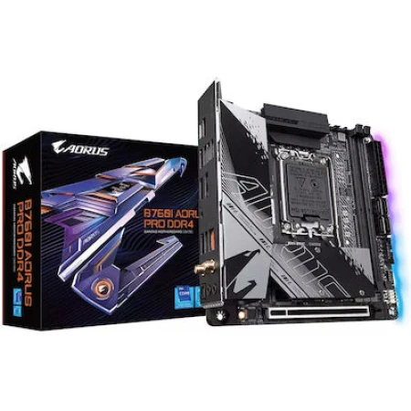 Gigabyte B760I Aorus Pro DDR4 (rev. 1.0) Motherboard Mini ITX με Intel 1700 Socket