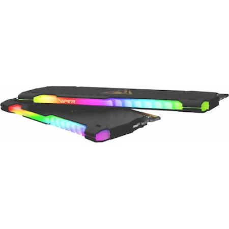 Patriot Viper Steel RGB 32GB DDR4 RAM με 2 Modules (2x16GB)
