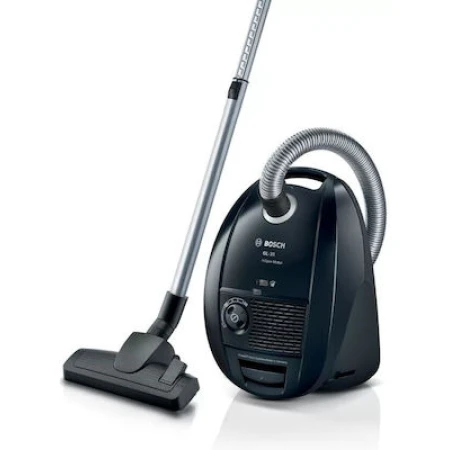 Bosch BSGL3X205 Ηλεκτρική Σκούπα 600W με Σακούλα 4lt Μαύρη