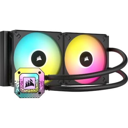 Corsair ICUE H115i Elite Capellix XT Υδρόψυξη Επεξεργαστή Τριπλού Ανεμιστήρα 140mm για Socket AM4/1200/115x με RGB Φωτισμό