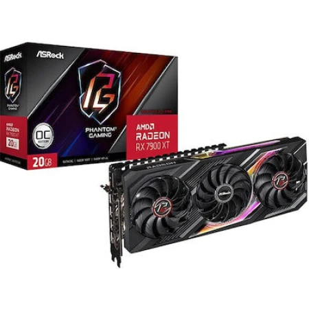 ASRock Radeon RX 7900 XT 20GB GDDR6 Phantom Gaming OC 
 90-GA3XZZ-00UANF