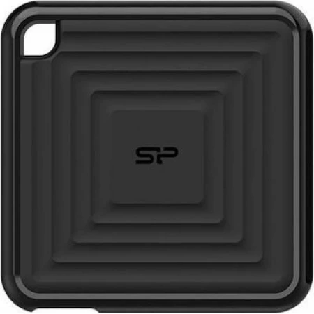 Silicon Power PC60 USB 3.1 / USB-C Εξωτερικός SSD 512GB 2.5" Μαύρο