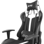 Natec Fury Avenger XL Καρέκλα Gaming Δερματίνης Μαύρο/Λευκό - Image 5