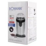 Bomann KSW 445 CB Ηλεκτρικός Μύλος Καφέ 120W με Χωρητικότητα 40gr Ασημί - Image 4