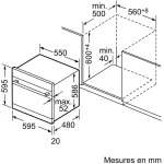 Bosch SCE52M75EU Εντοιχιζόμενο Πλυντήριο Πιάτων για 7 Σερβίτσια Π59.5xY59.5εκ. Inox - Image 4
