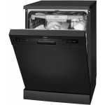 Amica DFM66C8EOiBH Ελεύθερο Πλυντήριο Πιάτων για 14 Σερβίτσια Π59.8xY84.5εκ. Μαύρο - Image 4
