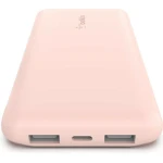 Belkin Boost Charge 3-Port Power Bank 10000mAh 15W με 2 Θύρες USB-A και Θύρα USB-C Ροζ Χρυσό - Image 4