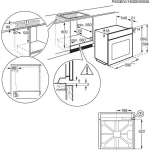 Electrolux EOD5C50Z Φούρνος άνω Πάγκου 72lt χωρίς Εστίες Π59.6εκ. Μαύρος - Image 3