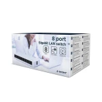 Gembird NSW-G8-01 Unmanaged L2 Switch με 8 Θύρες Gigabit (1Gbps) Ethernet - Image 3