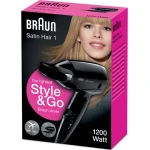 Braun Style & Go Πιστολάκι Μαλλιών Ταξιδίου 1200W HD130 - Image 3