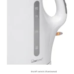 Clatronic WK 3445 Βραστήρας 1.7lt 2200W White - Image 4