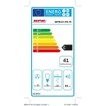 Akpo Ελεύθερος Απορροφητήρας 60cm Λευκός - Image 2