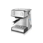 Heinrich's HES 8689 Αυτόματη Μηχανή Espresso 850W Πίεσης 20bar Ασημί - Image 6