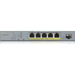 Zyxel GS1350-6HP Managed L2 PoE+ Switch με 5 Θύρες Gigabit (1Gbps) Ethernet και 1 SFP Θύρα - Image 1