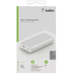 Belkin Boost Charge Power Bank 20000mAh 30W με Θύρα USB-A και Θύρα USB-C Power Delivery Λευκό - Image 1