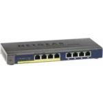 NetGear GS108PP Unmanaged L2 PoE+ Switch με 8 Θύρες Gigabit (1Gbps) Ethernet - Image 1