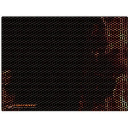 Esperanza Flame Maxi Gaming Mouse Pad Large 400mm Μαύρο