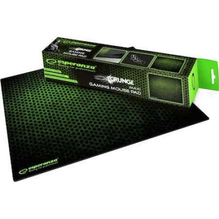 Esperanza Grunge Maxi Gaming Mouse Pad Large 400mm Πράσινο