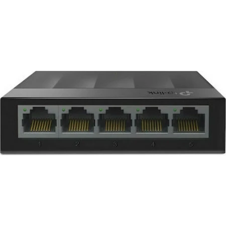 TP-LINK LS1005G v1 Unmanaged L2 Switch με 5 Θύρες Gigabit (1Gbps) Ethernet