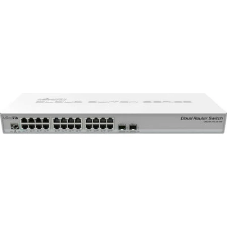 MikroTik CRS326-24G-2S+RM Managed L2 Switch με 24 Θύρες Gigabit (1Gbps) Ethernet και 2 SFP Θύρες