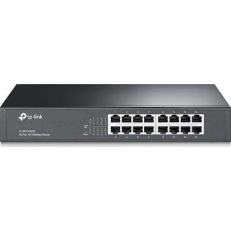 TP-LINK TL-SF1016DS v3 Unmanaged L2 Switch με 16 Θύρες Ethernet