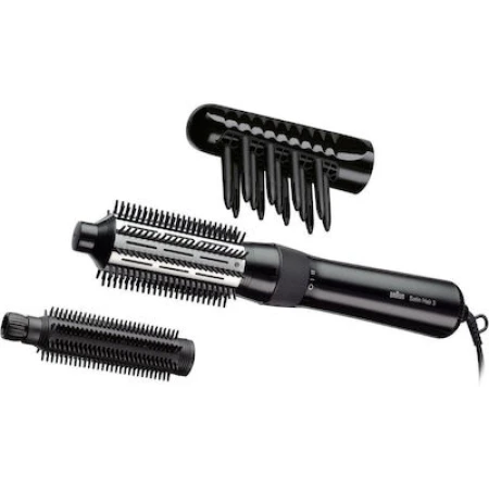 Braun Ηλεκτρική Βούρτσα Satin Hair Κεραμική και με Αέρα για Ίσιωμα και Μπούκλες 400W