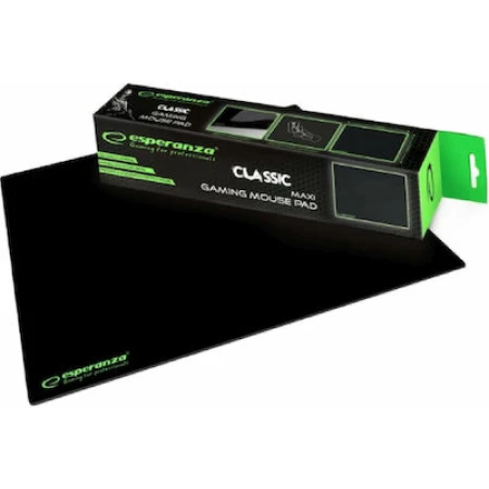 Esperanza Classic Maxi Gaming Mouse Pad Large 400mm Μαύρο