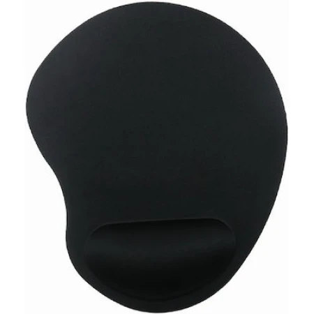 Gembird MP-ERGO-01 Mouse Pad 240mm με Στήριγμα καρπού Μαύρο
