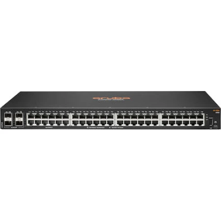 HP Aruba 6100 48G 4SFP+ Managed L2 Switch με 48 Θύρες Gigabit (1Gbps) Ethernet και 4 SFP Θύρες