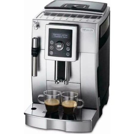 Delonghi Magnifica S Smart ECAM250.23.SB Αυτόματη Μηχανή Espresso 1450W Πίεσης 15bar με Μύλο Άλεσης Ασημί
