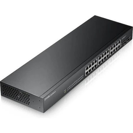 Zyxel GS1900-24 v2 Managed L2 Switch με 24 Θύρες Gigabit (1Gbps) Ethernet και 2 SFP Θύρες